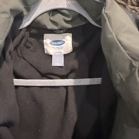 Old Navy Women’s Puffer Fleece Lined Jacket-Fur Hood - Picture 7 of 7